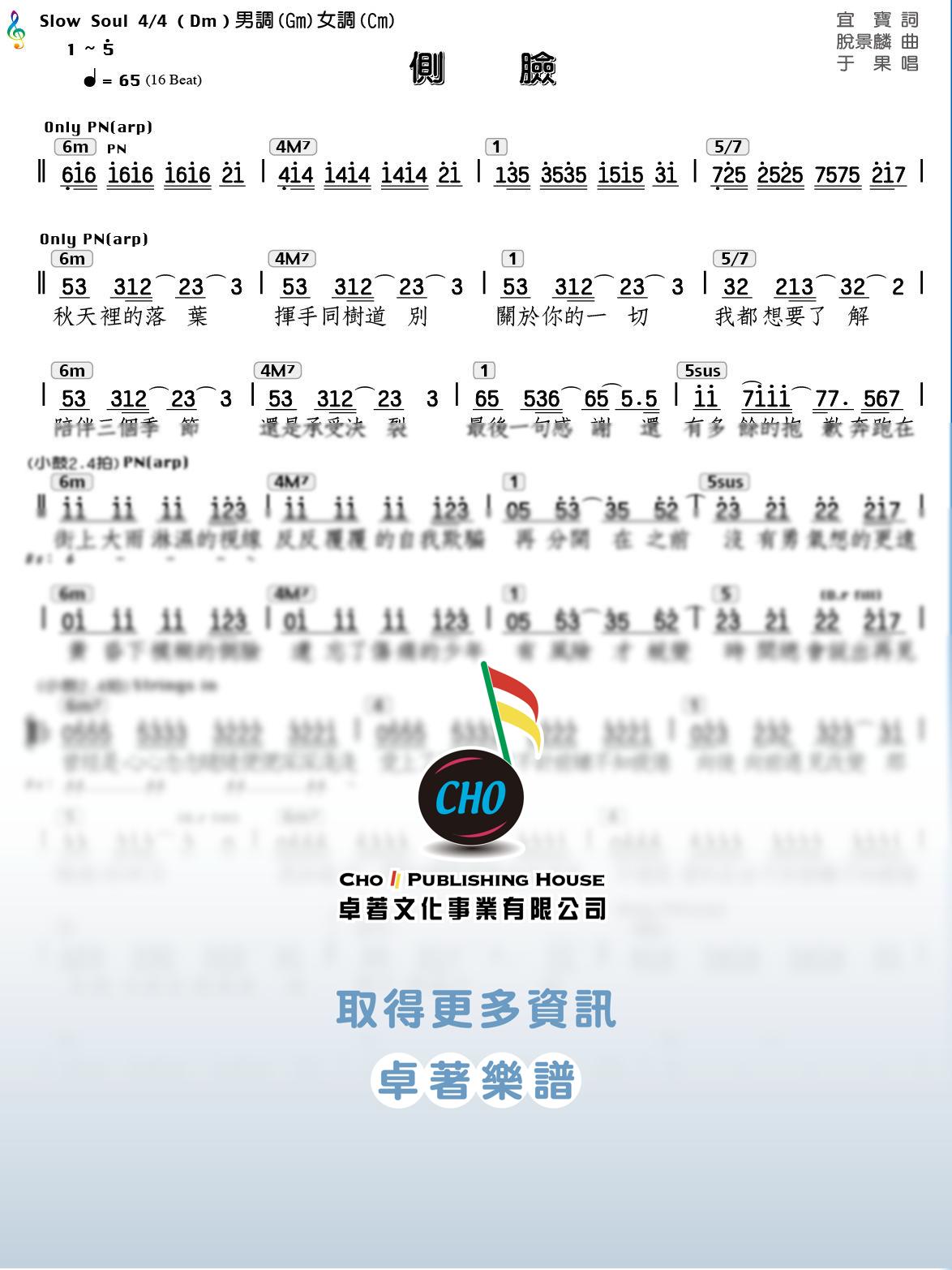 側臉